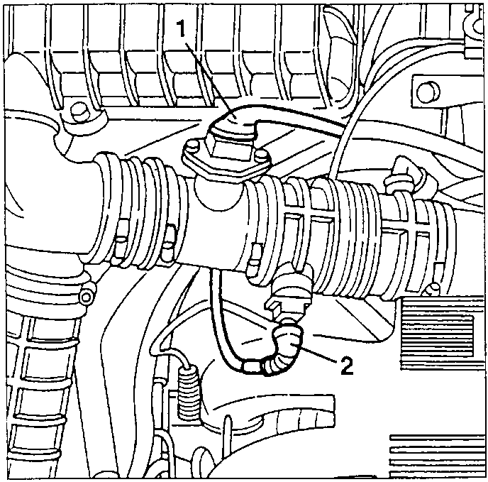 Air intake system with electrical connections