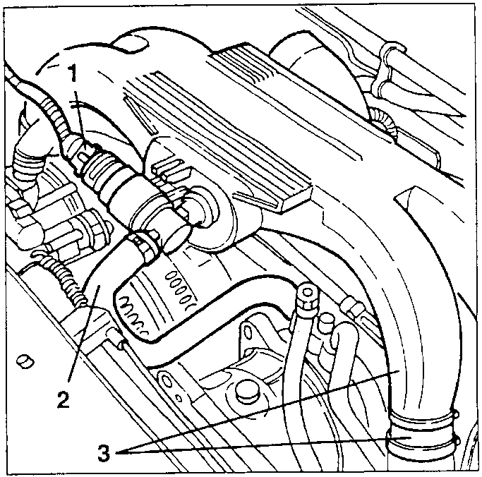 Intake box and associated pipes