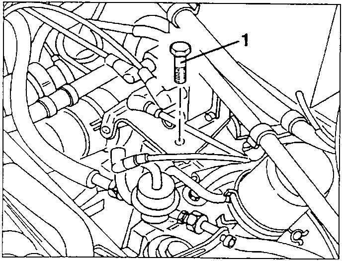 ignition coils support bracket