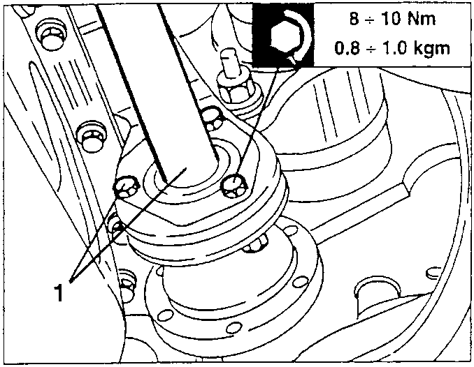 intermediate shaft removal