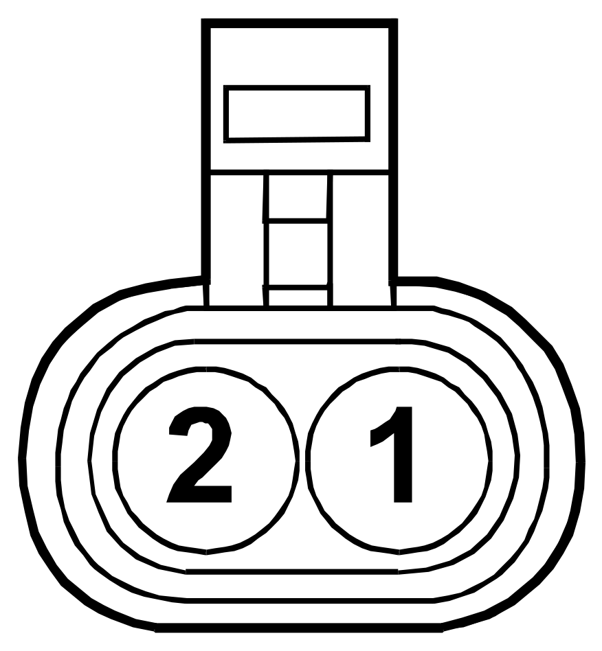 Connector E50B, Instrument panel