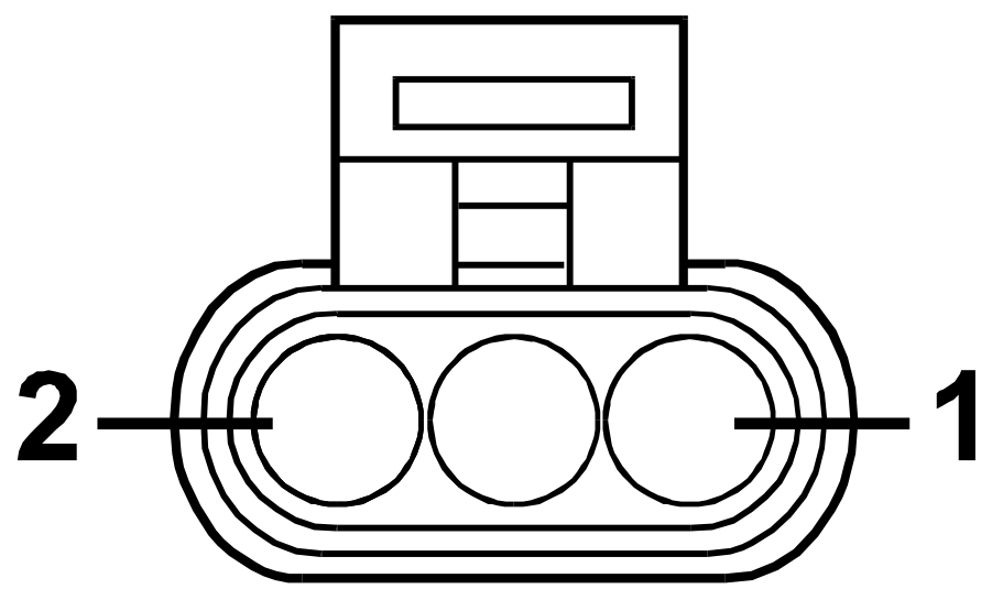 Connector F20, Left side repeater