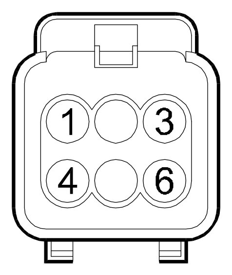 Connector J5, Starting enablement relay