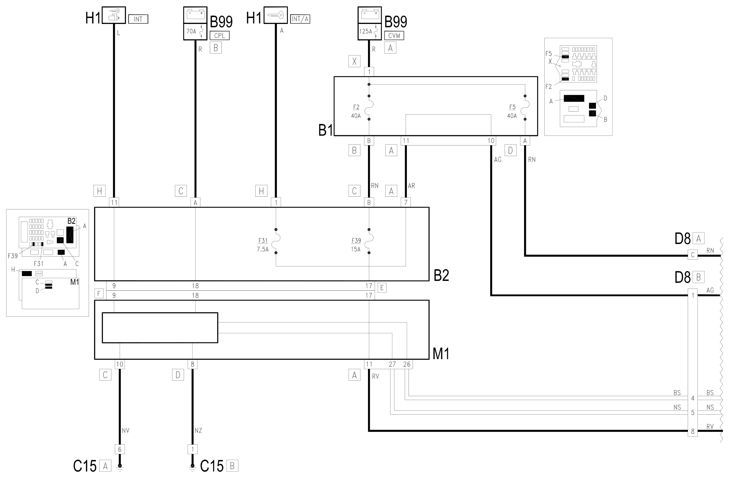 Wiring diagram E6020 AIR CONDITIONER