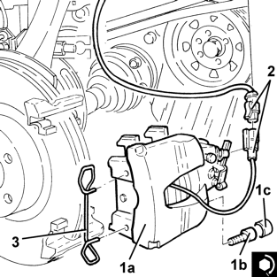 Front brake assembly r r