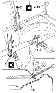 Split rear seat assembly - r+r