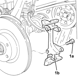 Front brake assembly r r