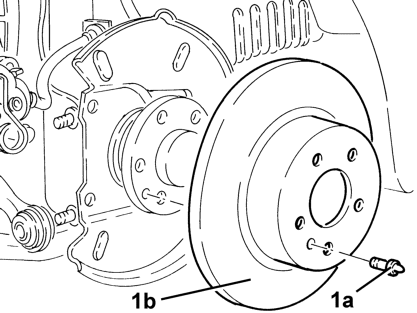 Rear brake disc - r r