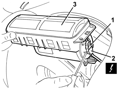 Air bag module passanger side r r
