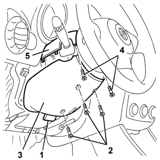 Steering column trim - r+r