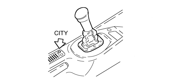 Speed selection lever