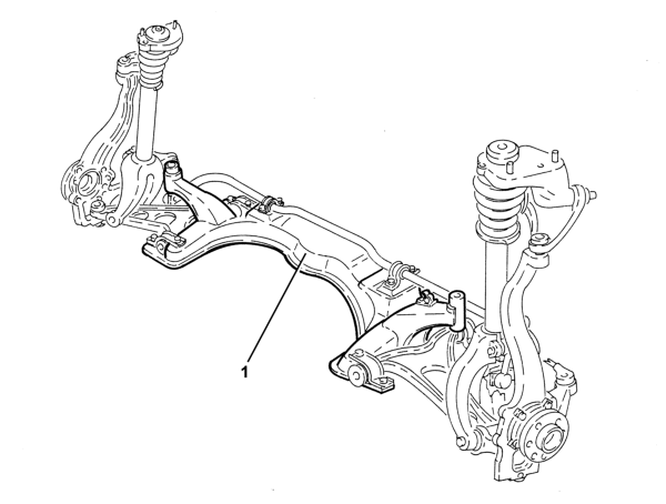 Frame and cross beam – specifications:
