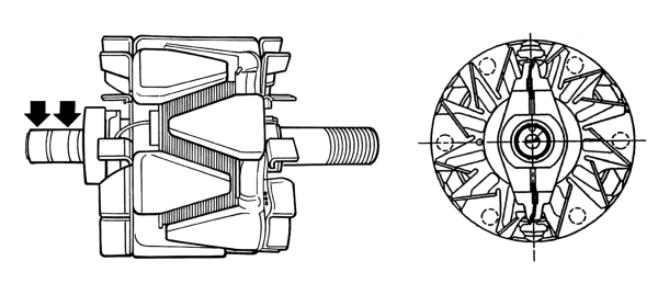 Alternator and components – composition