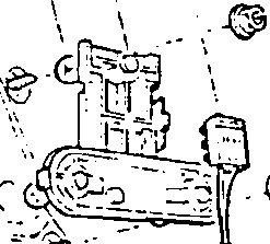 Diagram showing bulb-holder unit with numbered parts