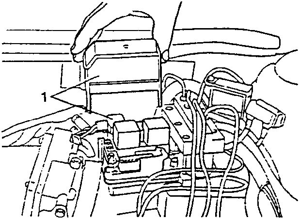 Electronic control unit with four-pin connector