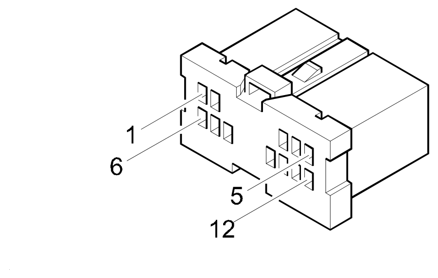 Connector B1E, Junction unit
