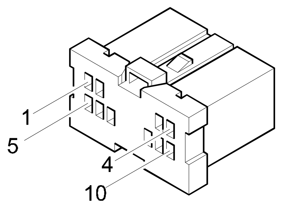 Connector B1F, Junction unit