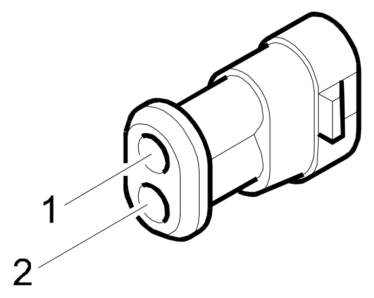 Connector D4A, Front/engine connection