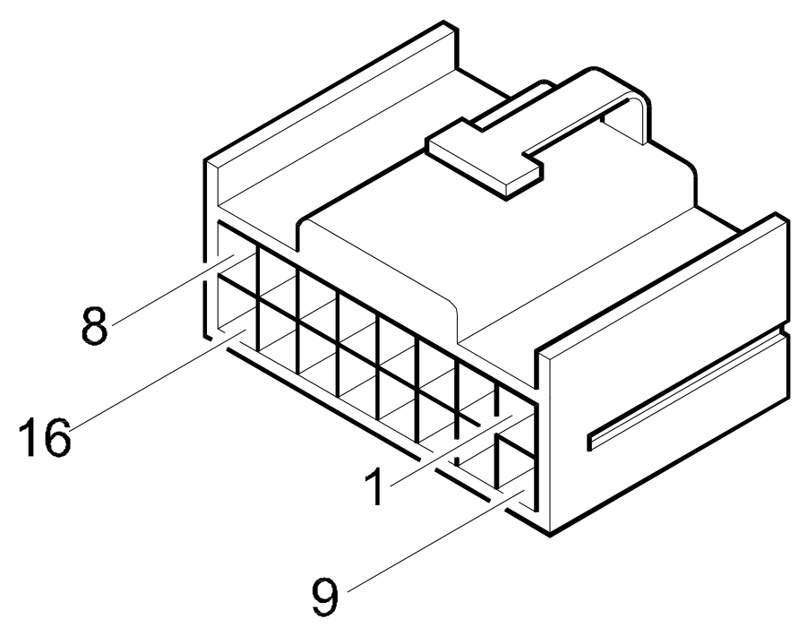 Connector D76, TELEPASS connection