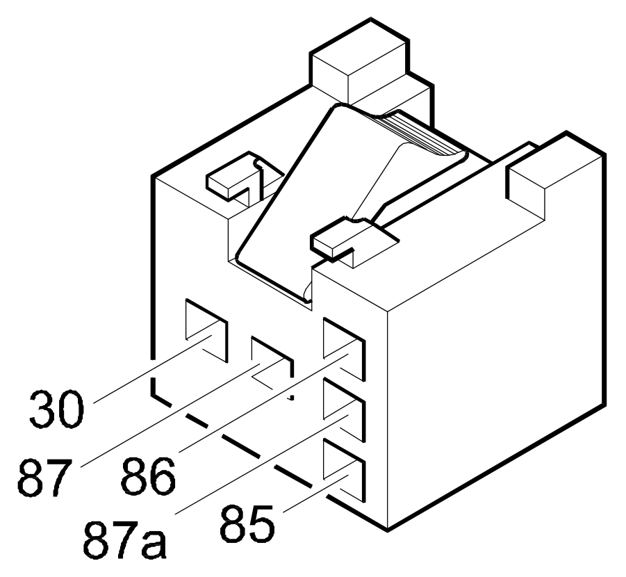 Connector H70A, Alarm switch