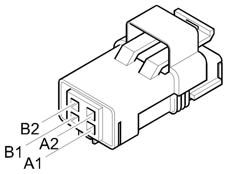 Connector P55, Heated rear windscreen
