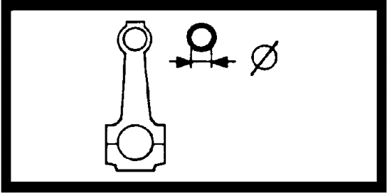 Position of engine marking