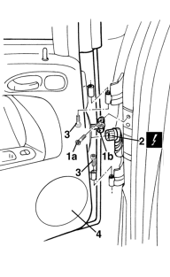 Rear side door