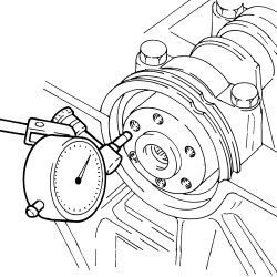 ENGINE - DISMANTLE AND REASSEMBLE FOLLOWING OPERATION 1004E10 - WASH AND CHECK DISMANTLED PARTS - REFIT CYLINDER HEAD AND OIL SUMP - DOES NOT INCLUDE REPAIRS TO CYLINDER HEAD AND AUXILIARY UNIT