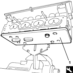 SINGLE CYLINDER HEAD, REMOVED - OVERHAUL