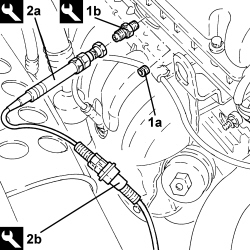 ENGINE LUBRICATION SYSTEM - CHECK SUPPLY PRESSURE