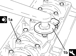 ENGINE - DISMANTLE AND REASSEMBLE FOLLOWING OPERATION 1004E10 - WASH AND CHECK DISMANTLED PARTS - REFIT CYLINDER HEAD AND OIL SUMP - DOES NOT INCLUDE REPAIRS TO CYLINDER HEAD AND AUXILIARY UNIT