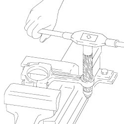 CONNECTING ROD SMALL END BUSH (ONE) - REPLACE
