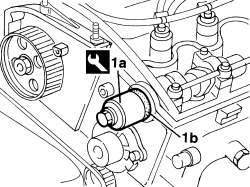 OVERHEAD CAMSHAFT IN CYLINDER HEAD - R.R ON VEHICLE