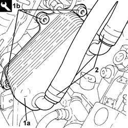 ENGINE OIL HEAT EXCHANGER - R + R
