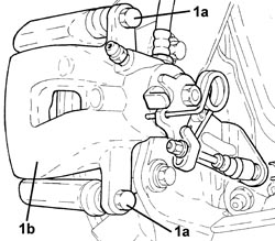 REAR BRAKE PADS - REPLACE
