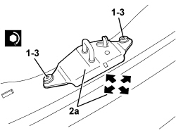 BOOT LID LOCK STRIKER - R+R
