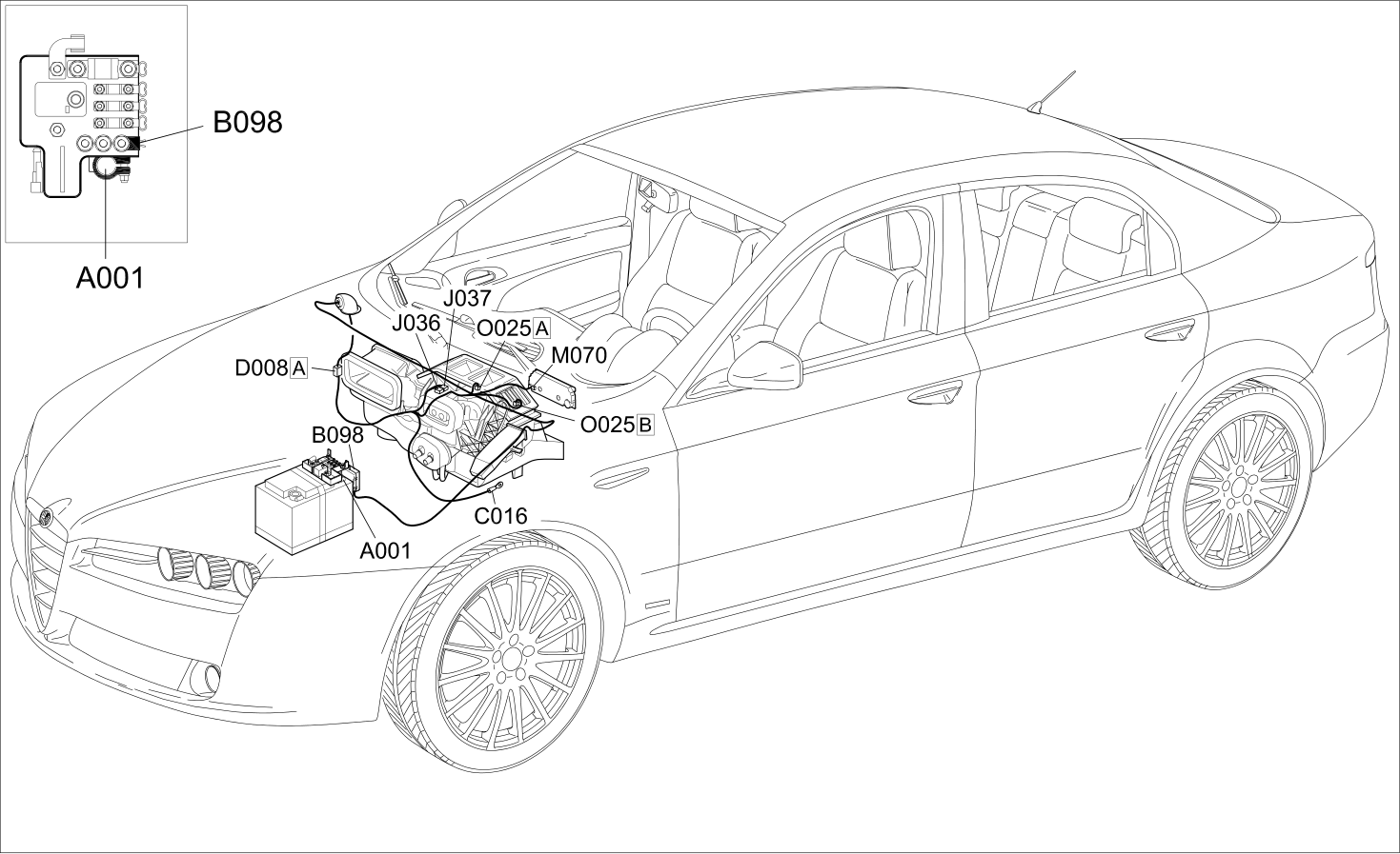ADDITIONAL HEATER - COMPONENT LOCATION