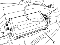 AIR BAG MODULE - PASSENGER SIDE - R.R