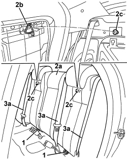 REAR SEAT BACKREST - R.R