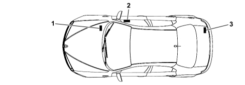 IDENTIFICATION PLATES AND BODY MARKING POSITIONING