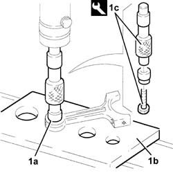 CONNECTING ROD SMALL END BUSH (ONE) - REPLACE