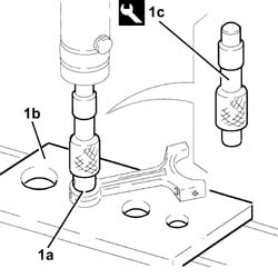CONNECTING ROD SMALL END BUSH (ONE) - REPLACE