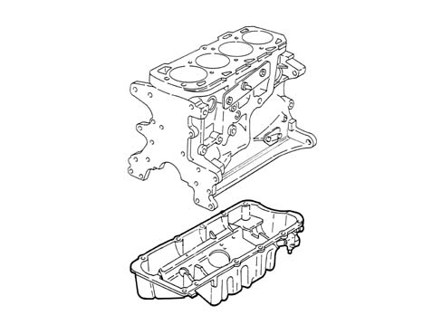 CRANKCASE OIL SUMP