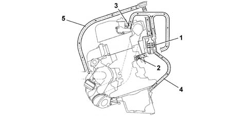 CRANKCASE VAPOUR/GAS RECIRCULATION SYSTEM