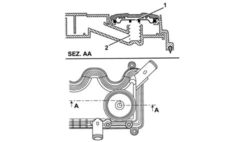 CRANKCASE VAPOUR/GAS RECIRCULATION SYSTEM