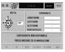 SATELLITE NAVIGATOR OPERATION CHECK