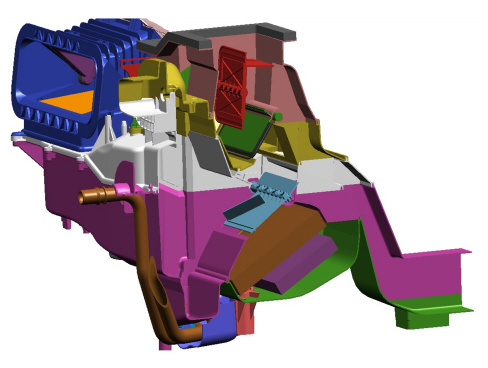 AIR CONDITIONING CASING AND COMPONENTS