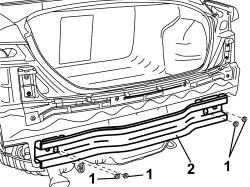 R.R REAR CROSSMEMBER