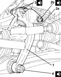 DAMPER LOWER FORK - R R