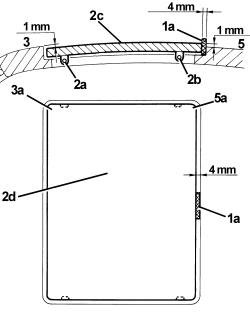 SUN-ROOF GLASS - ALIGNMENT